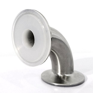 90度衬氟卡盘接头